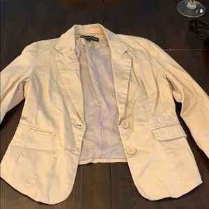 Tan/nude blazer